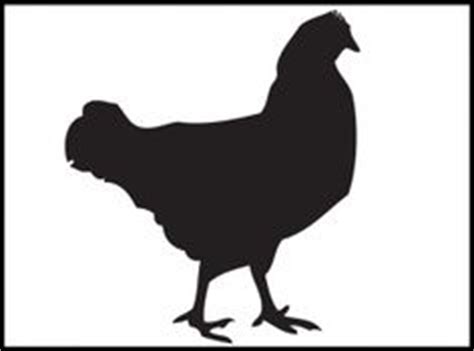 Do your kids like a chicken very much? Chicken Stencil Printable - ClipArt Best