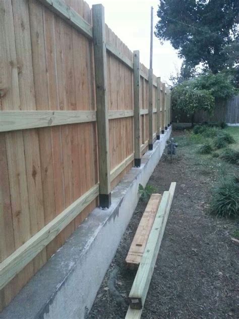 Wooden Garden Fence Posts Gardenbz