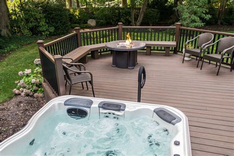 Hot Tub Deck Long Island Ny Pool New York By Best Hot Tubs Hot Tub And Spa Experts Houzz