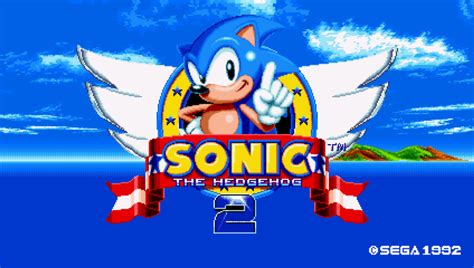 Sonic The Hedgehog 2 Title Screen Sonic Mania Mods