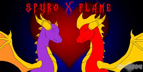 Spyro X Flame By Shadowxeyenoom On Deviantart