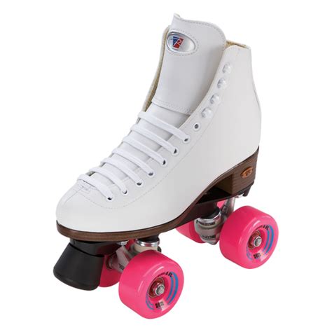 Riedell Quad Roller Skates 111 Angel White