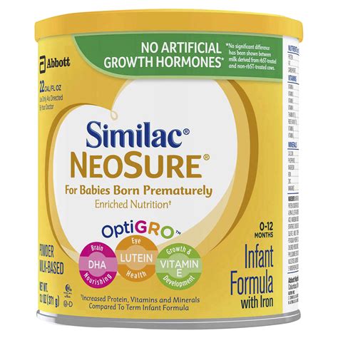 Similac® Neosure® Infant Formula With Iron Powder 131 Oz Powder
