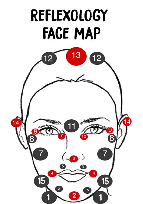 Face Reflexology Techniques And Step By Step Instructions Reflexology Techniques Reflexology