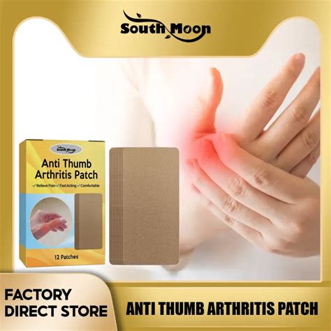 South Moon Anti Thumb Arthritis Patch Finger Toe Bunion Pain Relief