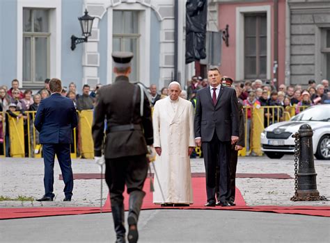 Pope Francis Message To Latvians Freedom Is A Task For Everyone The