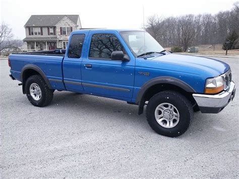 Find Used 2000 Ford Ranger Xlt Extended Cab Truck 4 Door 4x4 40