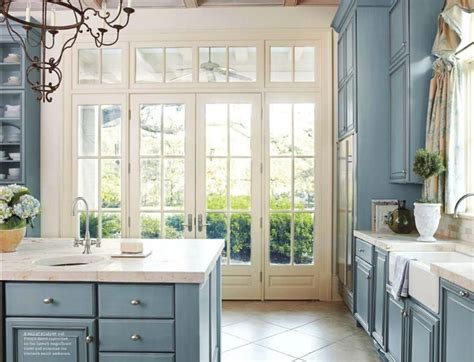 27 perfect colors to paint your bedroom. french kitchen blue with hints of pink! I think I found the color scheme i … | Blue french ...