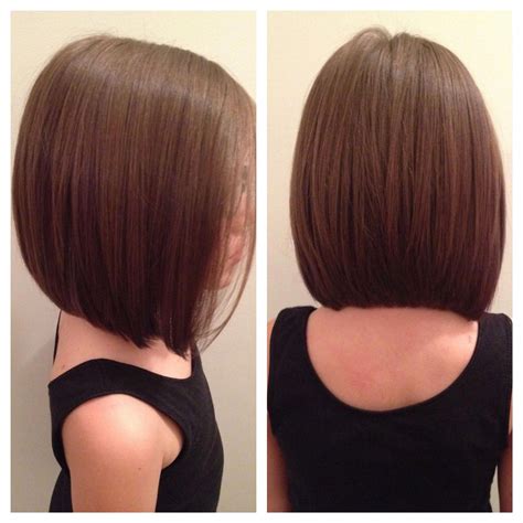 (medium hairstyles) haircut tutorial for layered length hair. Pin en angled bob