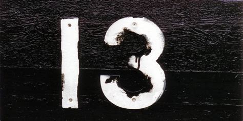 13 (black sabbath album), 2013. Número 13 I SIGNIFICADO DE LOS NUMEROS