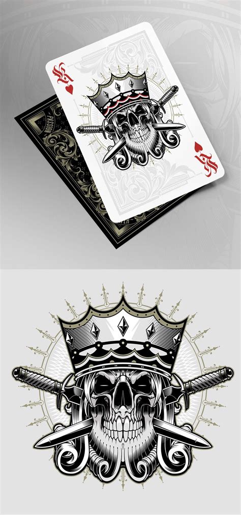Sweyda King Playing Card Custom Illustration Cute Monsters Drawings