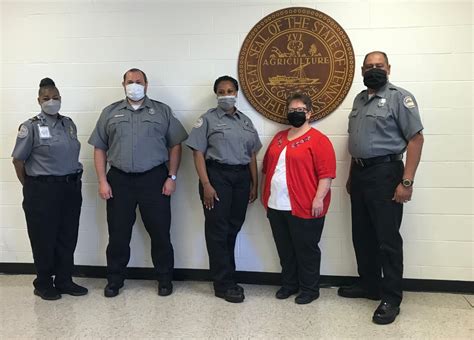 Tdoc Holds Graduation For 6 New Correctional Officers