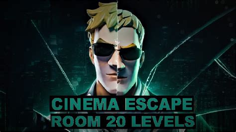 CinÉma Escape Room 20 Levels 8245 1628 6429 By Mikado Tv Fortnite