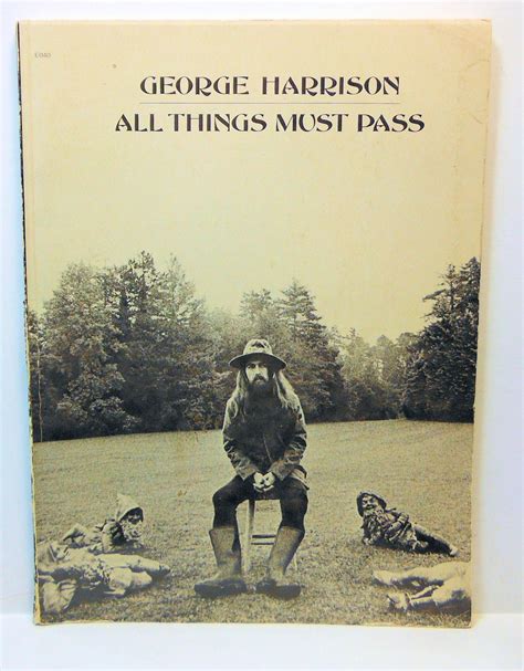 George Harrison All Things Must Pass By George Harrison Good Book