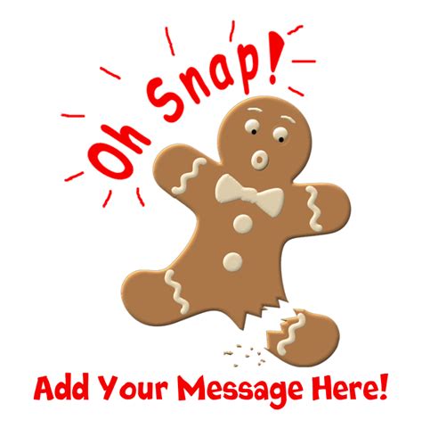 Free Svg Gingerbread Oh Snap - 246+ DXF Include