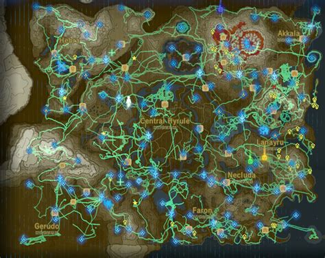 Zelda Breath Of The Wild Ign Interactive Map Ismjes