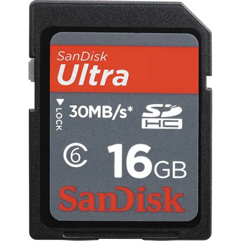 16gb sd kart hafıza kartları modelleri ve fiyatları için tıklayın! SanDisk Ultra 16 GB SDHC Memory Card (Class 6) SDSDH-016G-U46
