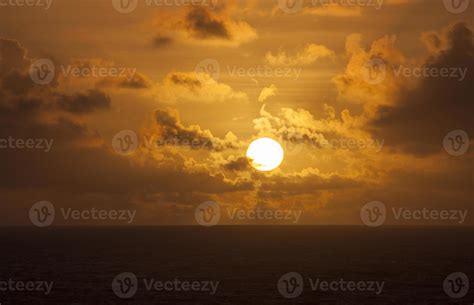 Pacific Ocean Sunset Sky And Clouds 17566884 Stock Photo At Vecteezy