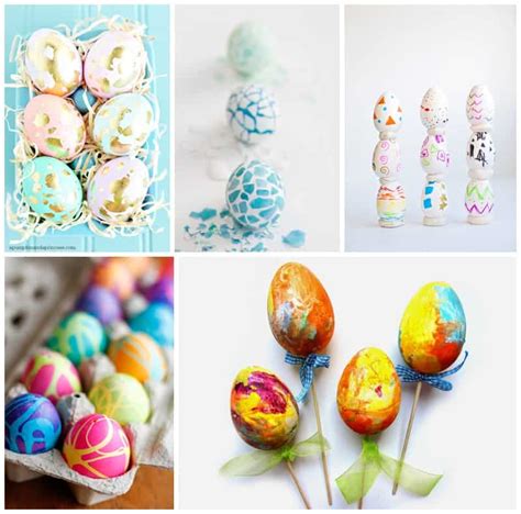 20 Crazy Colorful Easter Egg Decorating Ideas
