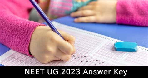 Neet Ug 2023 Answer Key Direct Link To Check Response Sheet Here