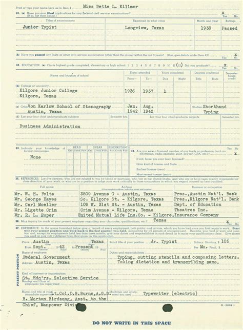 Using 20th Century Military Service Personnel Records To Research Your