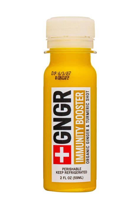 Organic Ginger Turmeric Shot Gngr Bevnet Com Product