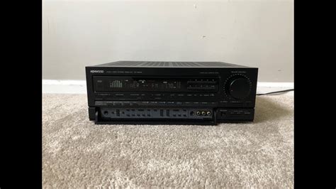 Kenwood Kr V9020 Home Theater Surround Receiver Youtube