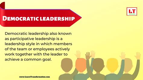 What Is Democratic Leadership Stylequalities5 Examplesbooks Learn