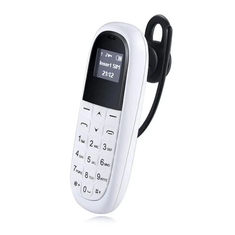 Mini Kk1 066 Inch Tiny Screen Ultra Thin Small Cell Phone Mini Mobile