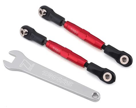 Traxxas Aluminum Mm Camber Link Turnbuckle Red Tra R