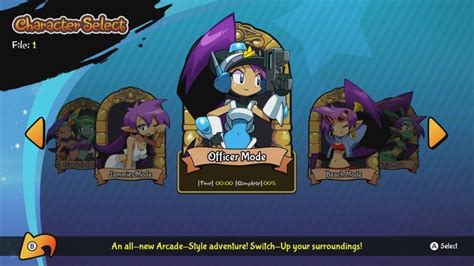 This special playable character will be made available. Shantae: Half-Genie Hero - Officer Mode (DLC) - Opening - YouTube