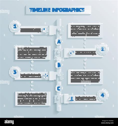Paper Timeline Infographics Stock Vector Image And Art Alamy