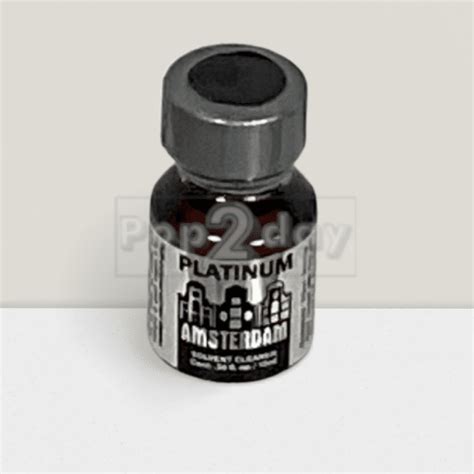 Buy Amsterdam Platinum 10ml From Solve Clean Poppers Real Fresh