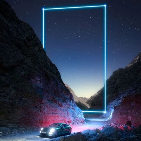 Watch Porsches Hauntingly Beautiful Drone Light Painting Shoot For