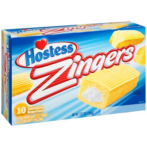 Hostess Zingers Vanilla 10ct