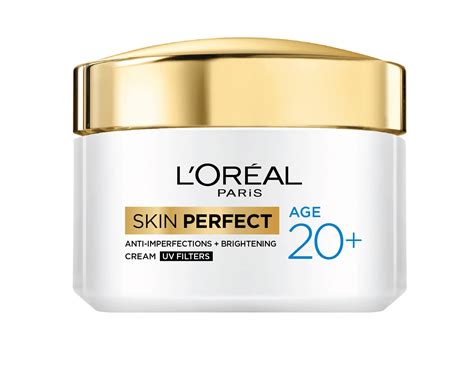 buy l oreal paris age 20 skin perfect anti imperfections whitening cream 50 g online purplle