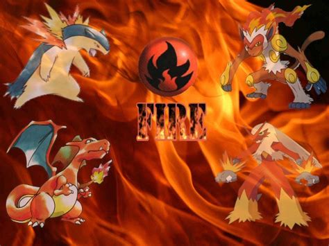 Fire Type Pokémon Wallpapers Wallpaper Cave