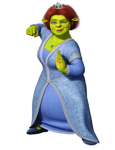 Shrek Character Promo Fiona E Sherek Princesa Fiona Personagem Shrek