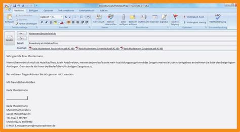 Noch einmal herzlichen dank für ihre anfrage. 15+ kurzbewerbung email muster | goodeveninghotel.com