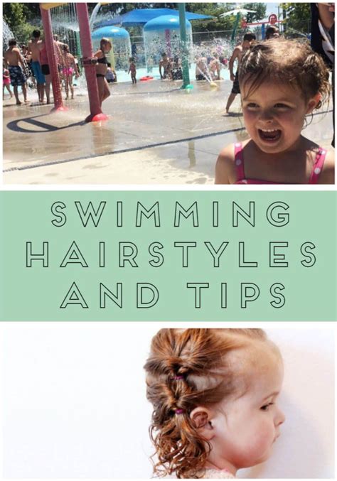 Summer Hairstyles For Swimming And Tips Swimming Hairstyles Pool Day