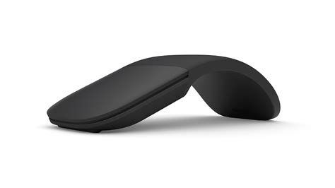 Microsoft Arc Mouse Black Wireless Bluetooth Low Energy Bluetrack