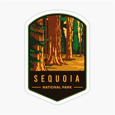 Sequoia National Park Sticker For Sale By Jordanholmes Redbubble