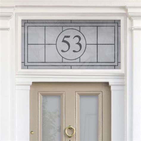 Door Number Victorian House Numbers House Numbers Art Nouveau House