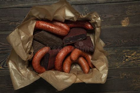 Assortment Of Cold Meat And Salami Stock Photo Image Of Focus Dish