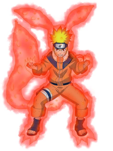 An Image Of A Cartoon Character That Appears To Be In The Style Of Naruto