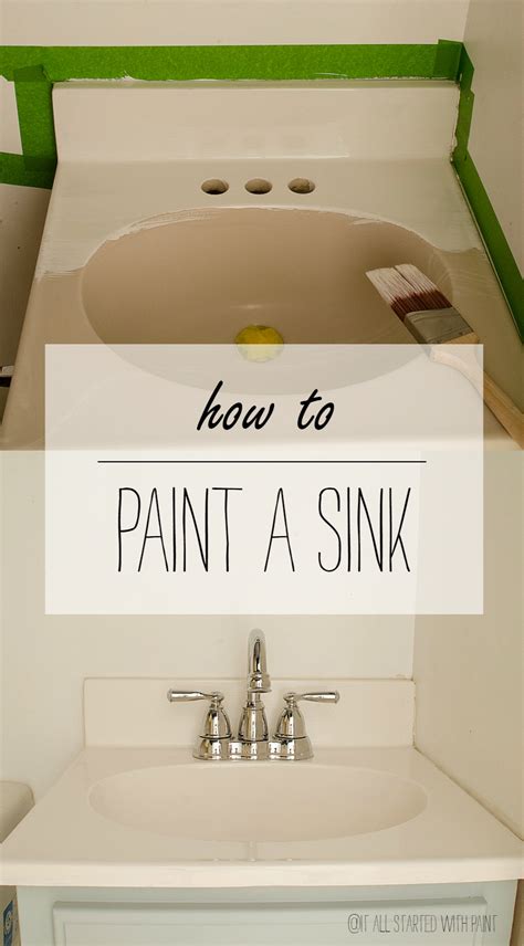 Chrome paint provides a shiny surface that resembles metal. How To Paint A Sink