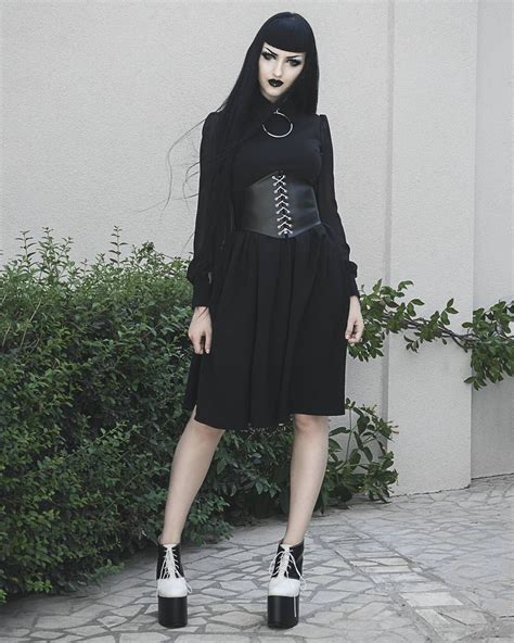 Obsidian Kerttu Nosferatu Dress Gothic Fashion Dark Gothic Fashion