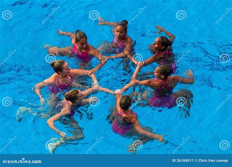 Synchronized Swim Womens Dance Editorial Photography Image Of Aquatic