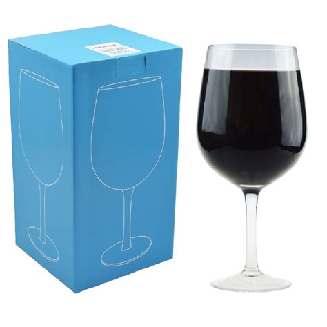 Giant Wine Glass Party Cocktail Glasses Holds Whole Bottle Red White Wine 750ml 5055415156502 Ebay