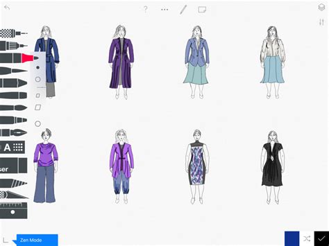 Review 9 Drawing Apps For Digital Fashion Illustration Mybodymodel